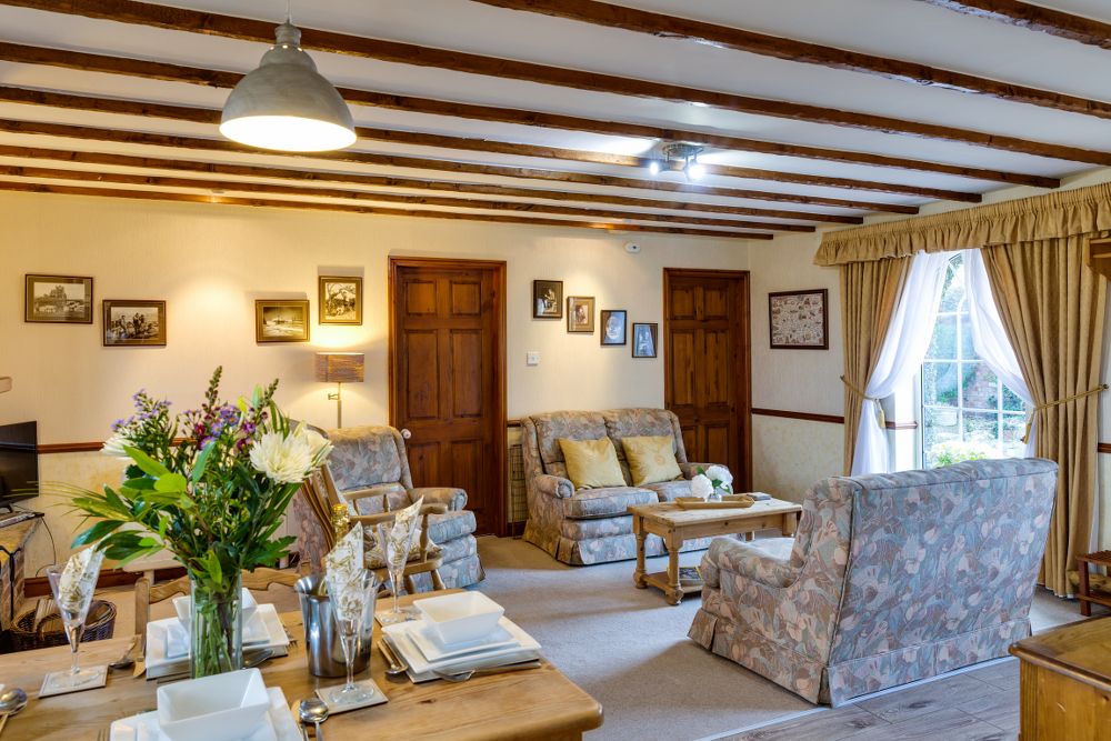 The Old Post Office Holiday Cottage open plan living